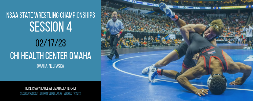 NSAA State Wrestling Championships - Session 4 at CHI Health Center