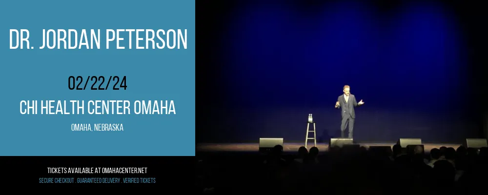 Dr. Jordan Peterson at CHI Health Center Omaha