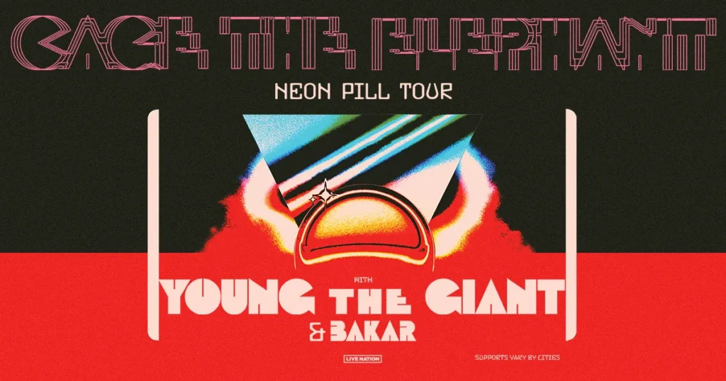 Cage The Elephant at CHI Health Center Omaha